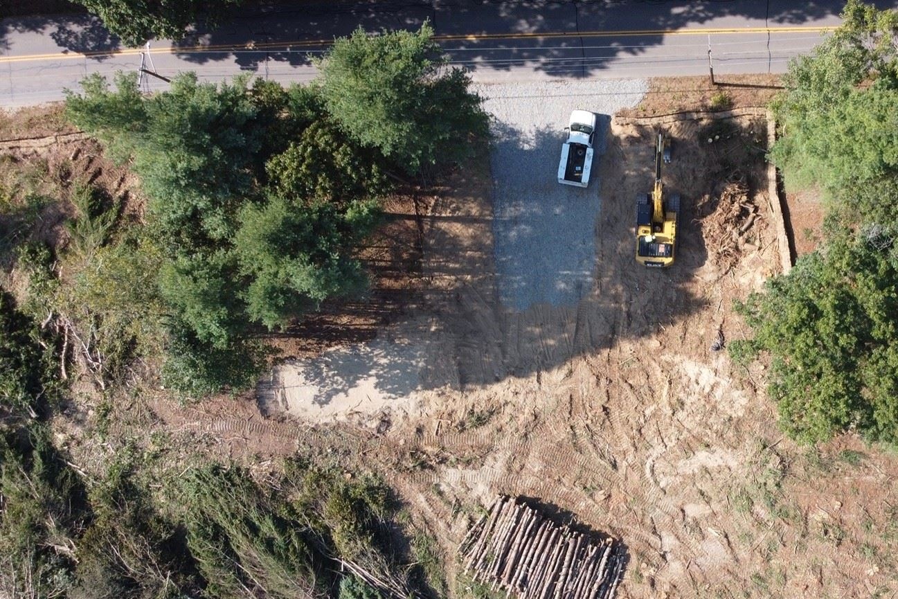 Completion of Construction Entrance